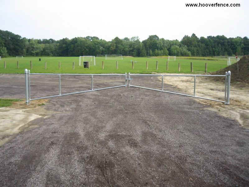 Tubular Barrier Gate Photos - Hoover Fence Co. - Online Catalog For