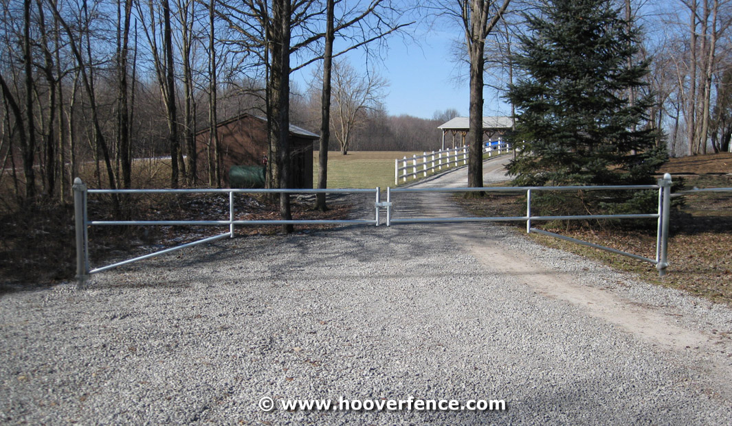 H-Series Tubular Barrier Gate Kits - Hoover Fence Company - Wholesale