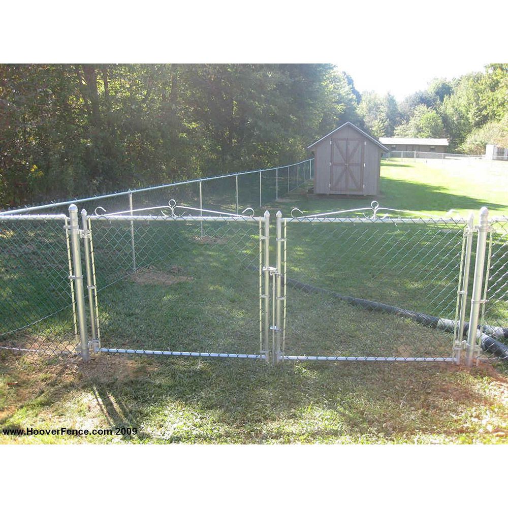 How to Install Chain Link Fence  Post Setting  Chain Link Fence 