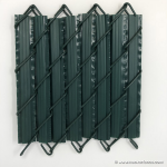 PVC Privacy Slats for Chain Link Fences - Winged Style (PRIVACY-SLAT-WINGED)