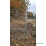 3-Strands of Class III Galvanized Barb Wire Installed by Hoover Fence