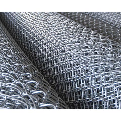 6 Gauge x 2" Chain Link Fence Fabric, Galvanized