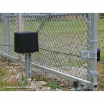 Hoover Fence Chain Link Single Track Aluminum Slide Gate Kit Installation - Optional Gate Operator