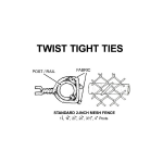 Twist Tight Preformed Steel Tie Wires