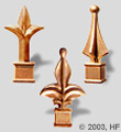 Ideal Fence Finials