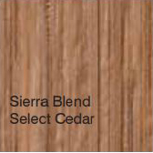Bufftech Color Sample - Sierra Blend Select Cedar