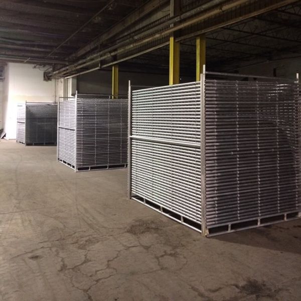 Hoover Fence Chain Link Temporary Fence Panels With Gate