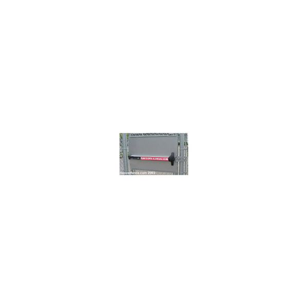 DAC Industries D-6037 Standard Kit - No Lock Box - Detex Exit Bar