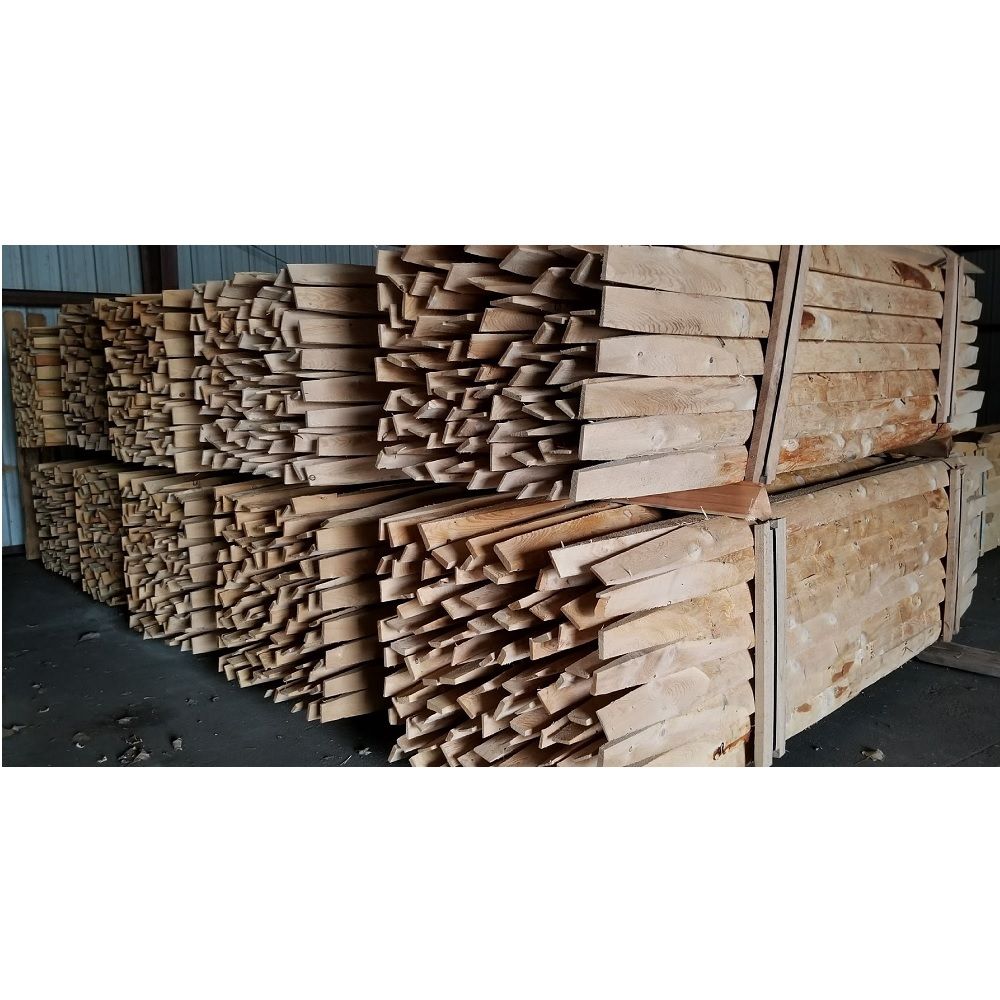 Wood Lap Rails - Hemlock/Spruce | Hoover Fence Co.