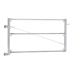 Jewett-Cameron Single Post and Rail Fence Gate Frame (AG-22006-P)