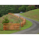 Cedar Stack Rails - Unscarfed (W-RAIL-SR-WRC-US)