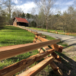 Cedar Stack Rails - Unscarfed (W-RAIL-SR-WRC-US)