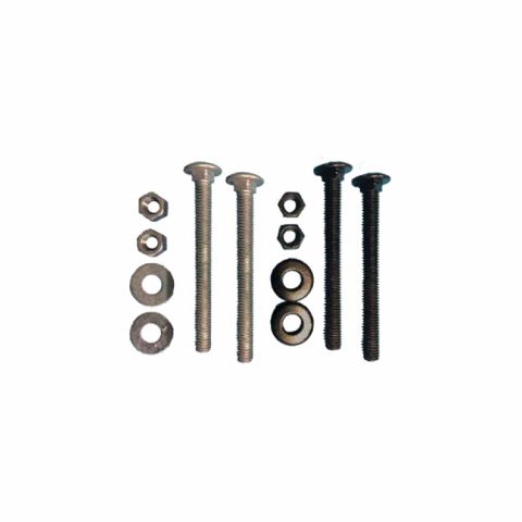 Snug Cottage Hardware 6.5" Carriage Bolts, Nuts & Washers (5 Pack) for 8256