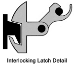 PB2500 Interlocking Latch Detail