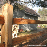 Wood Split Rails - Cedar (W-RAIL-SR-WRC)