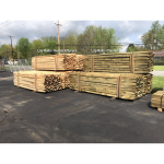 Wood Lap Rails - Treated, Hemlock, Spuce