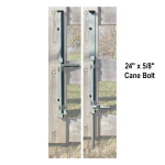 Snug Cottage Hardware Cane Bolts for Wood Gates (5000)