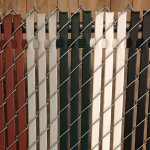 PVC Privacy Slats for Chain Link Fences - Lock-Top Style (PRIVACY-SLAT-LOCK-TOP)