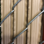 PVC Privacy Slats for Chain Link Fences - Winged Style (PRIVACY-SLAT-WINGED)