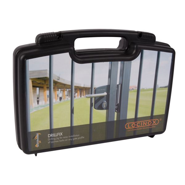 Locinox Drill-Fix Tool Case with Drilling Jig For Lock and Keep