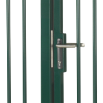 Locinox H-METAL-WB Hybrid Lock for Weld Box Installed With SHKM-ALUM Keeper