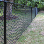 Colored Chain Link Fence Kit - Includes All Parts - Choice of Black, Brown, or Green