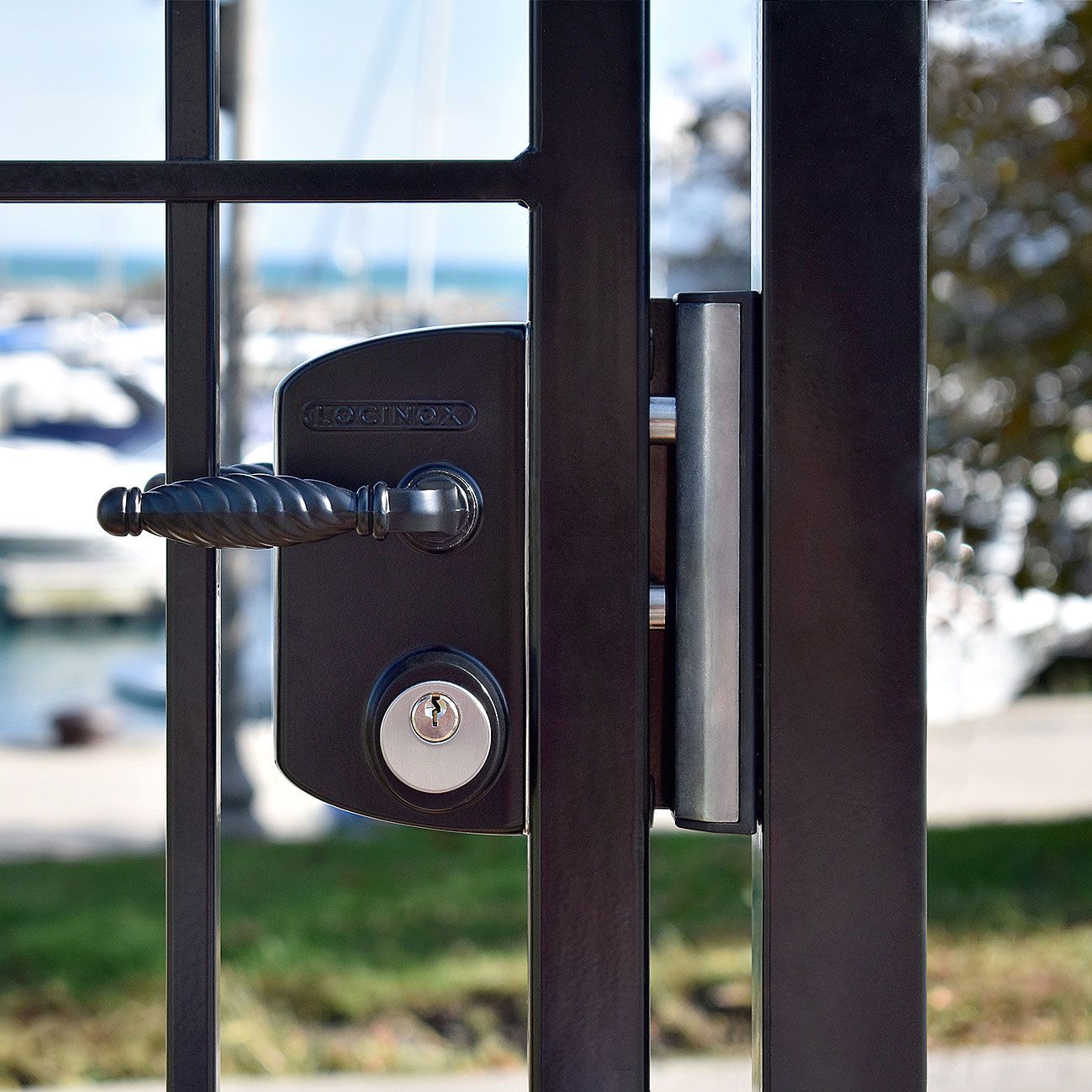 Metal Gate Locks For Gates
