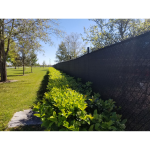 PrivaScreen 90% Fence Privacy Screen and Windscreen - On Business Fence 5