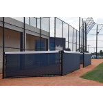PrivaScreen 90% Fence Privacy Screen and Windscreen - On Sideline Fence 2