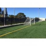 Vinyl Coated Polyester (VCP) 80% Fence Screening - Installed on Soccer Field
