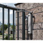 Locinox Verticlose-2-Wall Hydraulic Fence Gate/Door Closer For 90° Wall Mount Swing Gates - Installed