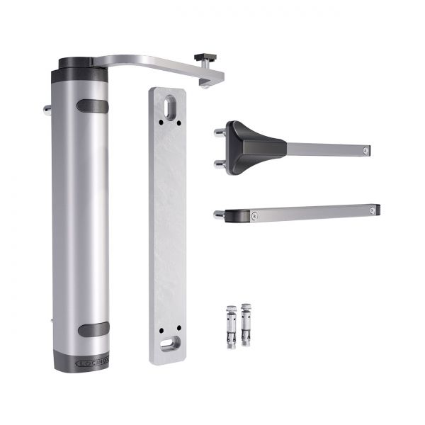 Locinox Verticlose-2-Wall Hydraulic Fence Gate/Door Closer For 90° Wall Mount Swing Gates