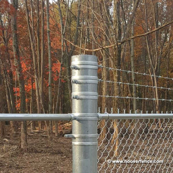 10467 3" Galvanized Steel Brace Band for Chain Link Fence 