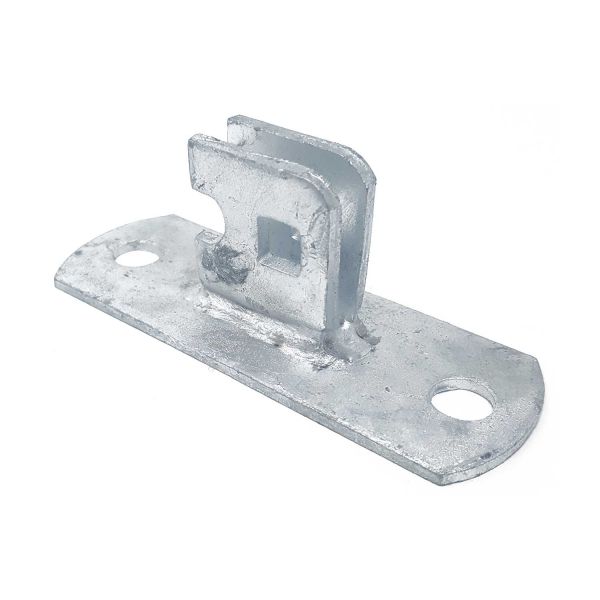 Wall Mount Plate For Residential Chain Link Fence Fork Latch (H-0247)