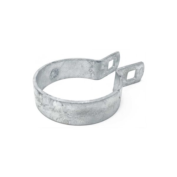 Chain Link Fence Flat Brace Bands - Galvanized