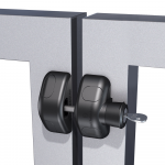 D&D Technologies Key Lockable Magna-Latch Side Pull Latches (MLSPS2L-P)