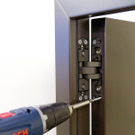 D&D Technologies SureClose ConcealFit Hydraulic Closer/Hinge System for Gates and Doors (SURECLOSE-CF)