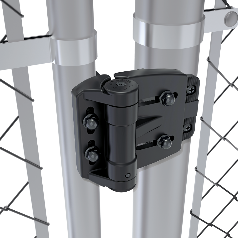 D&D Technologies TruClose Mini Multi-Adjust Round Hinges | Hoover Fence Co.