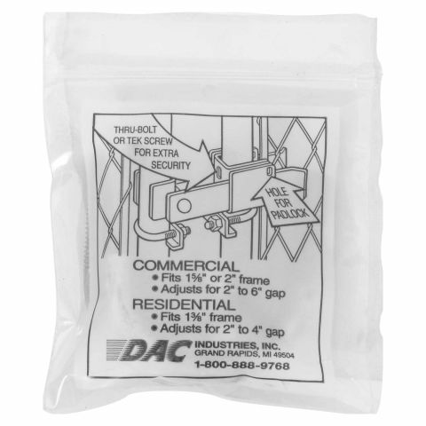 DAC Industries Replacement Parts Bag for Square Frame Double Drive Strong Arm Latches