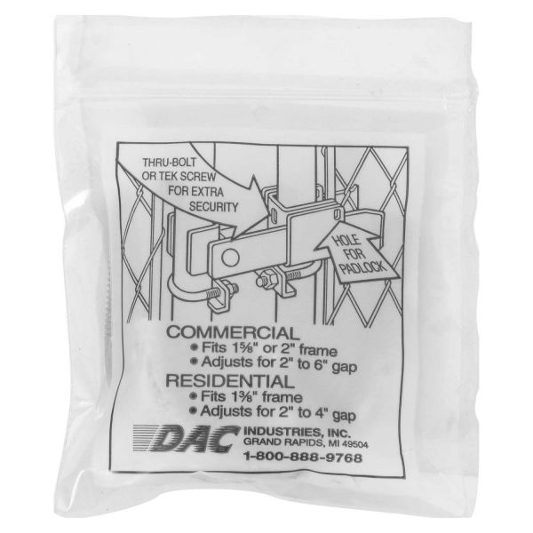 DAC Industries Replacement Parts Bag for Square Frame Strong Arm Single Gate Latches
