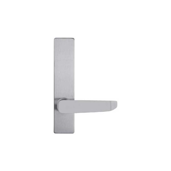 DAC Industries Always Active Outside Lever Handle Trim for Panic Bar Gates and Doors