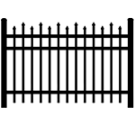 Jerith #I100 Aluminum Fence Section (JX-I100-S)