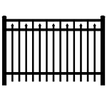 Jerith #I200 Aluminum Fence Section (JX-I200-S)