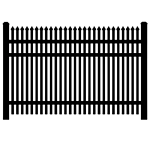 Jerith Industrial #I401 Aluminum Fence Section (JX-I401-S)