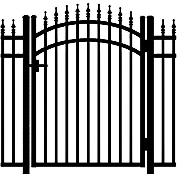 Jerith Legacy #111 Modified Aluminum Accent Gate w/Finials