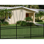 Jerith Industrial #I111 Aluminum Fence Section w/Finials (JX-I111-S)