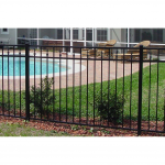 Jerith Legacy #211 Modified Aluminum Fence Section w/Finials (JX-211M-S)