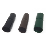 Chain Link Fence Top Rail Sleeves - Black, Brown, and Green (CL-TOP-RAIL-SLEEVE-COLOR)