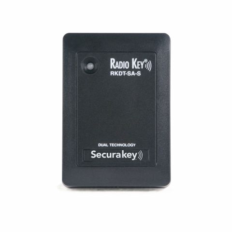 SecuraKey Radio Key Dual Technology Proximity Reader (Switchplate Style) Reads Securakey or HID® formatted proximity cards