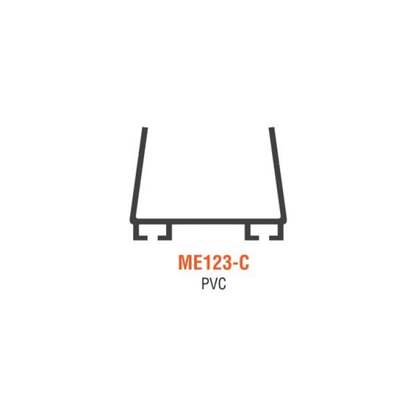 Miller Edge PVC Channel (Use w/ ME123 SensingEdge) | Hoover Fence Co.